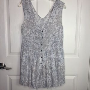 Ecote Sleeveless Floral Romper